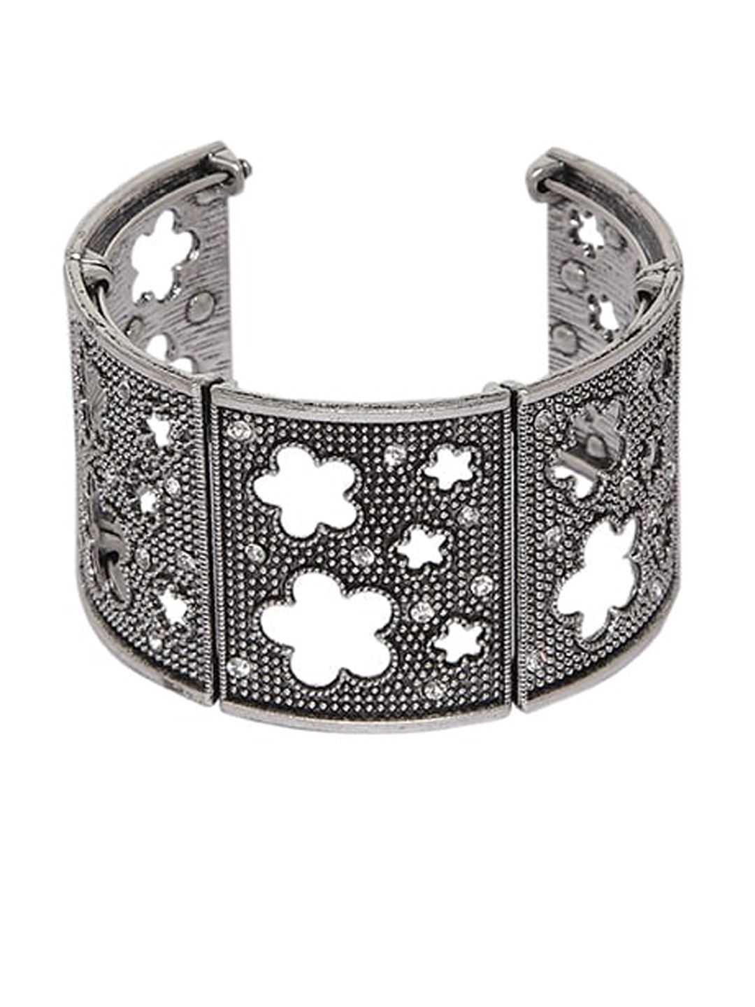 Mali Fionna Silver-Toned Bracelet Price in India