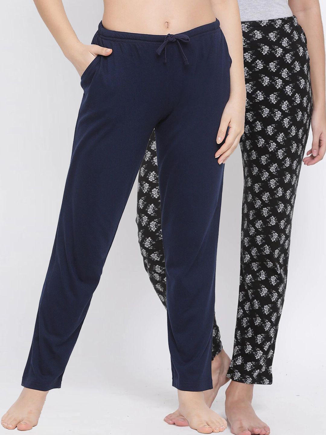 Kanvin Women Pack of 2 Lounge Pants Price in India