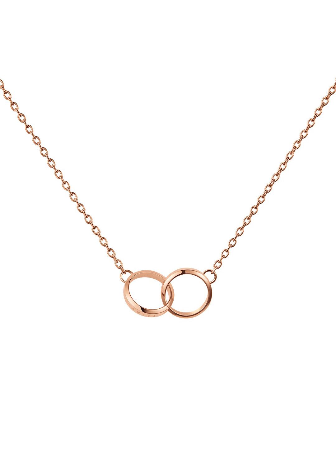 Daniel Wellington Gold-Plated Stainless Steel Rose Gold-Plated Necklace Price in India