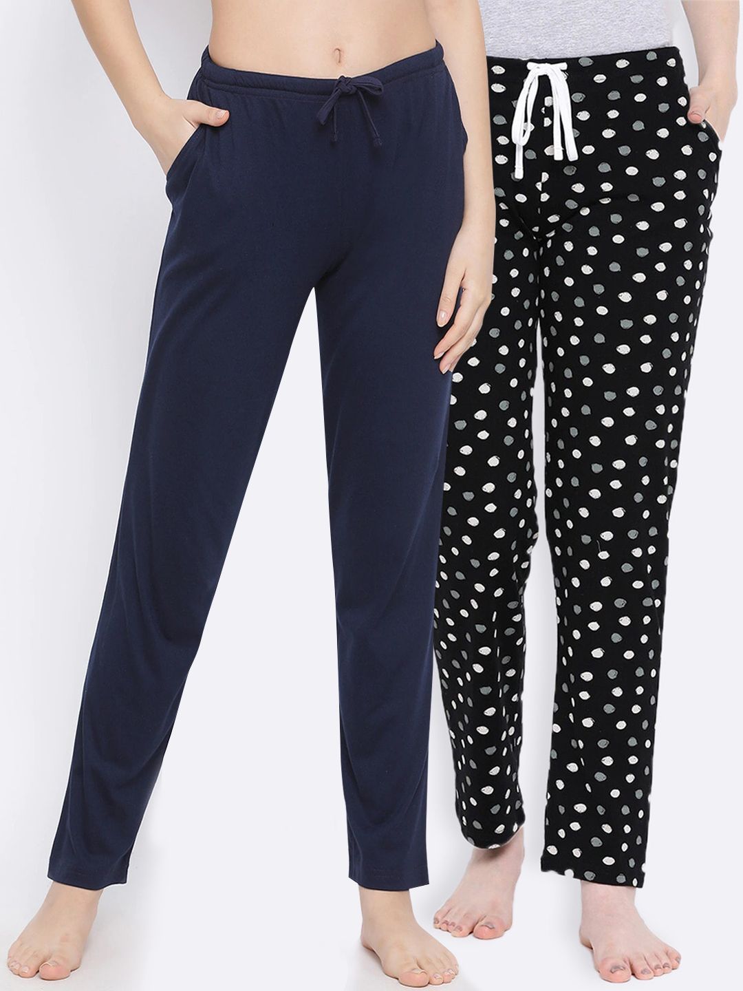 Kanvin Women Pack of 2 Lounge Pants Price in India