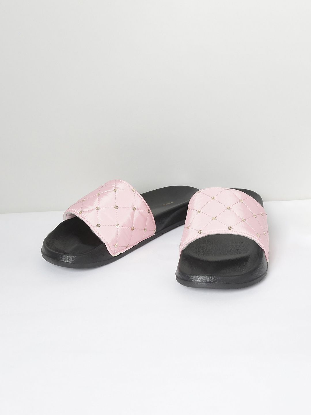 max Women Pink Sliders Price in India