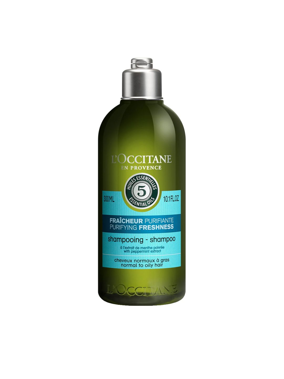 L'Occitane en Provence Unisex Green Aromachologie Purifying Freshness Shampoo 300ml Price in India