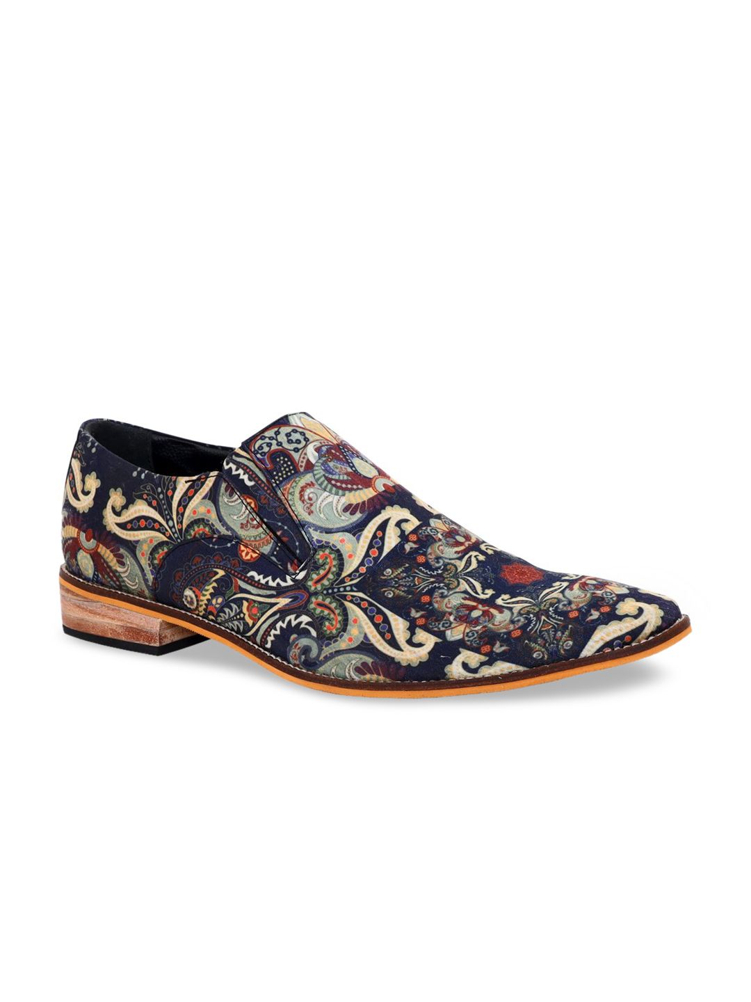 Kanvas Men Multicoloured Loafers