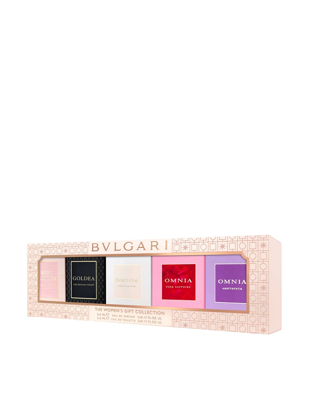 Bvlgari Women The Women's Gift Collection Set - 5 ml each Price in India