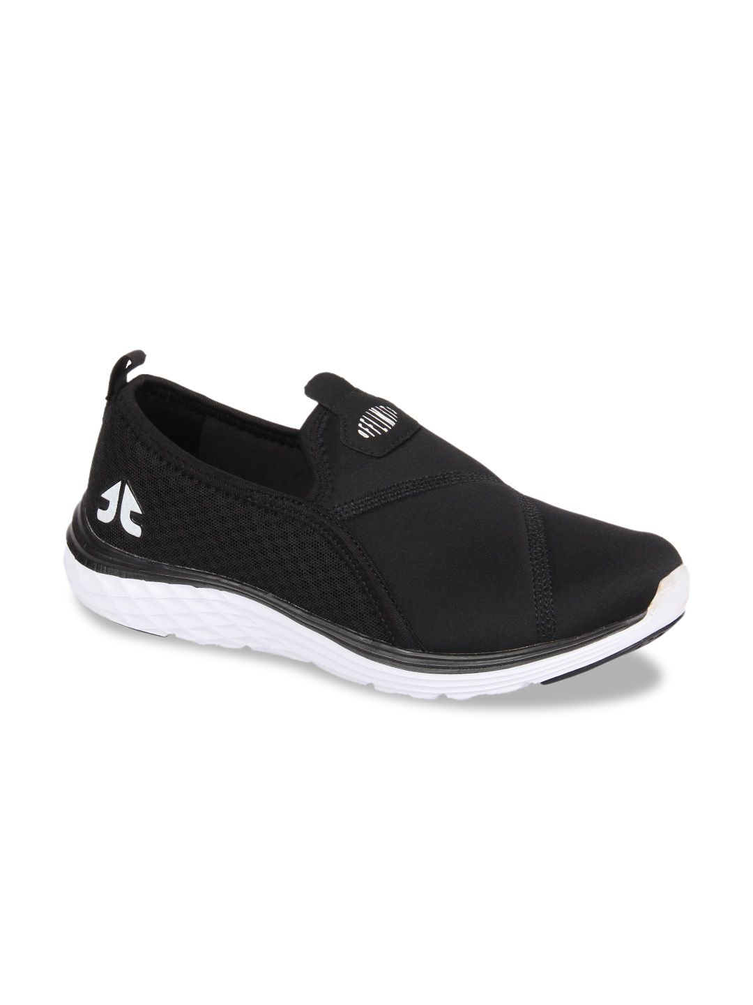 OFF LIMITS Women Black Mesh Mid-Top Walking Shoes Price in India