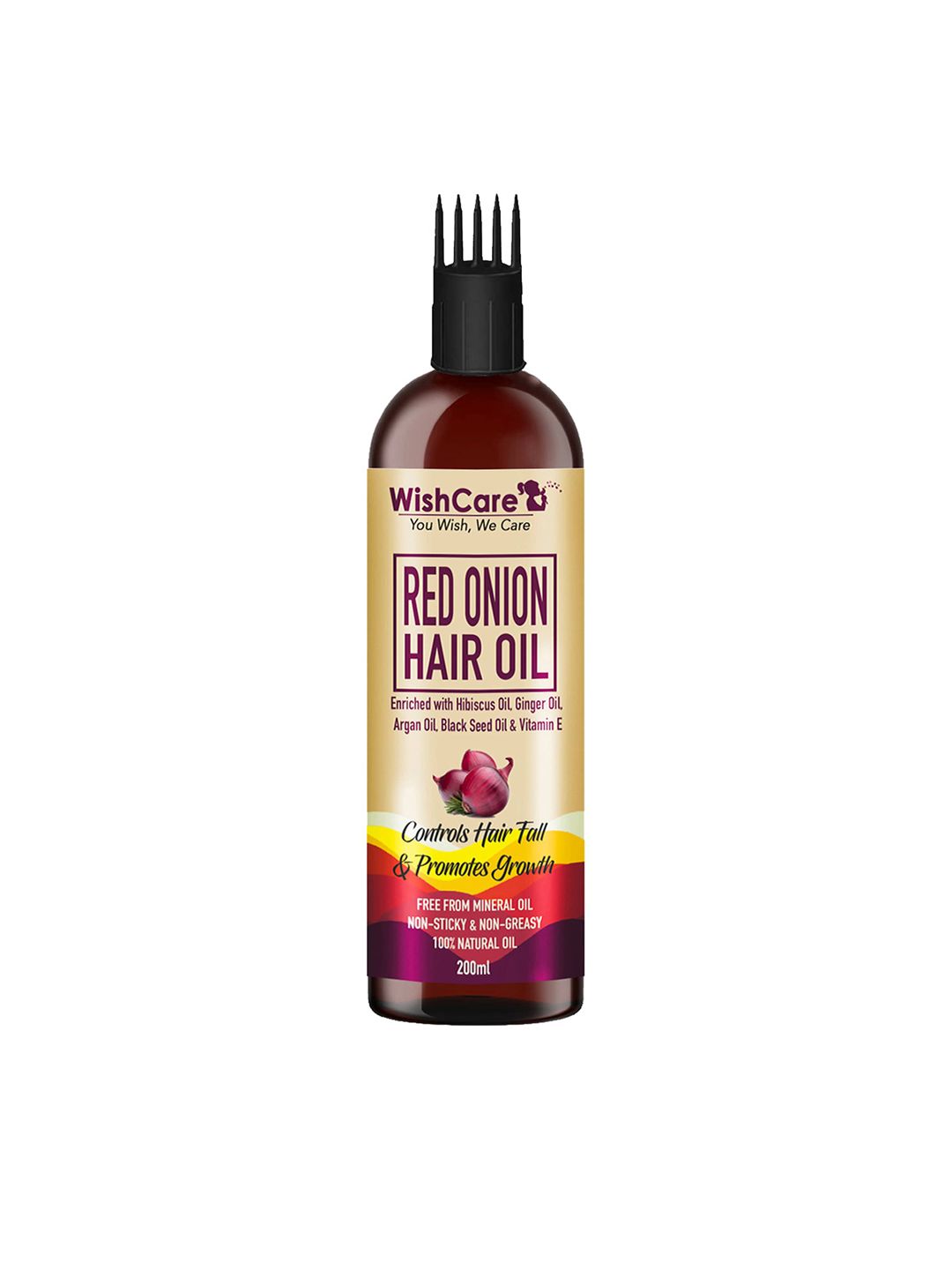 WishCare Red Onion Hair Oil  200ml Price in India