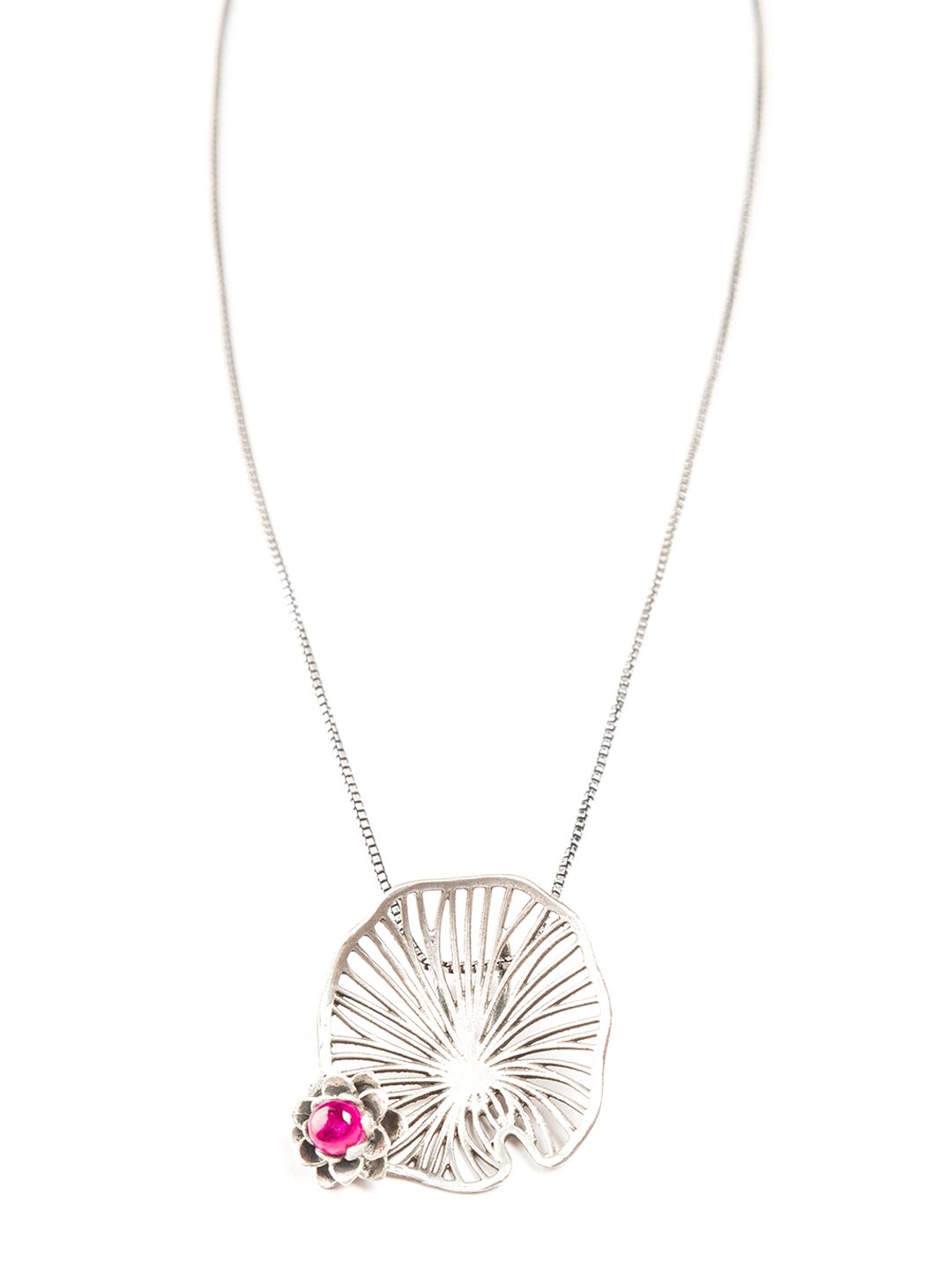 SHAYA Silver-Plated Chain With Pendant Price in India