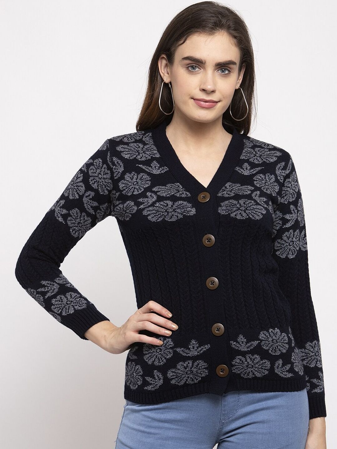 Kalt Women Navy Blue Price in India