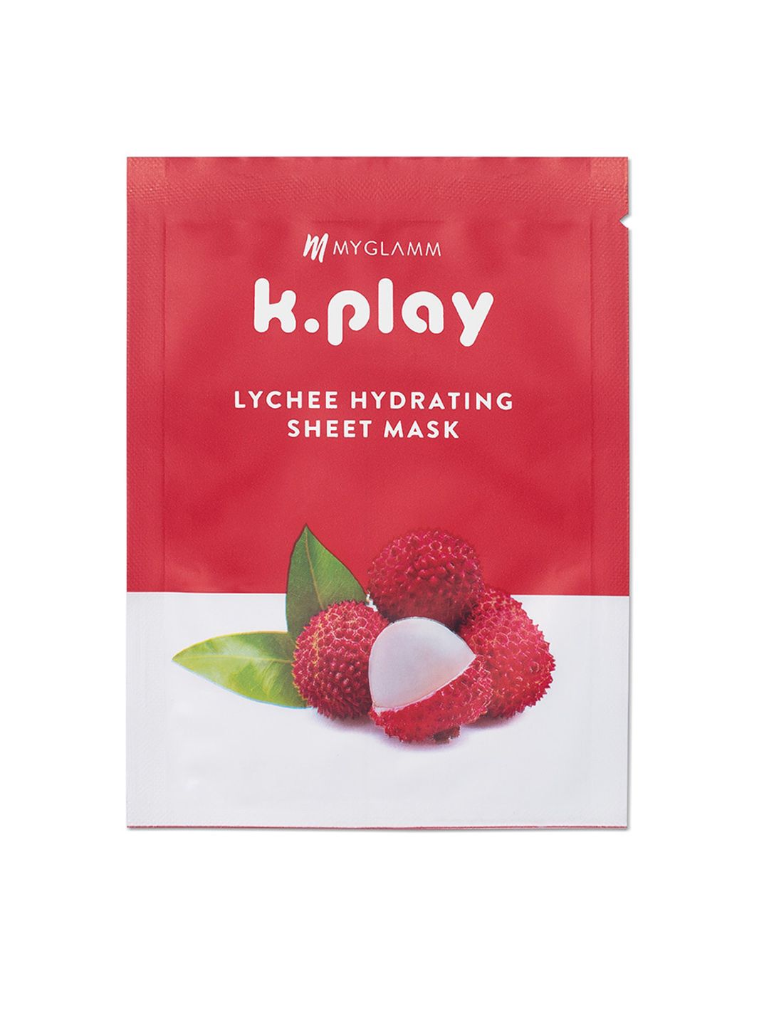 MyGlamm K.Play Lychee Hydrating Sheet Mask-Lychee-20ml