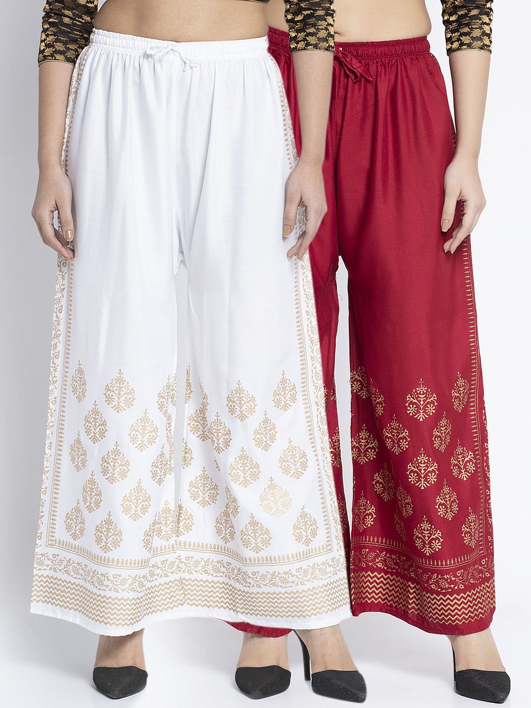 GRACIT Women White Printed Price in India