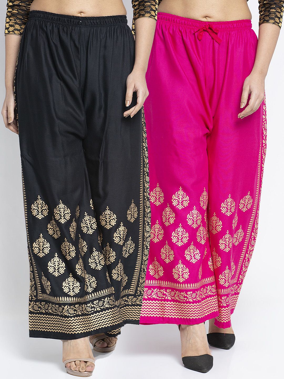 GRACIT Women Black Printed Price in India