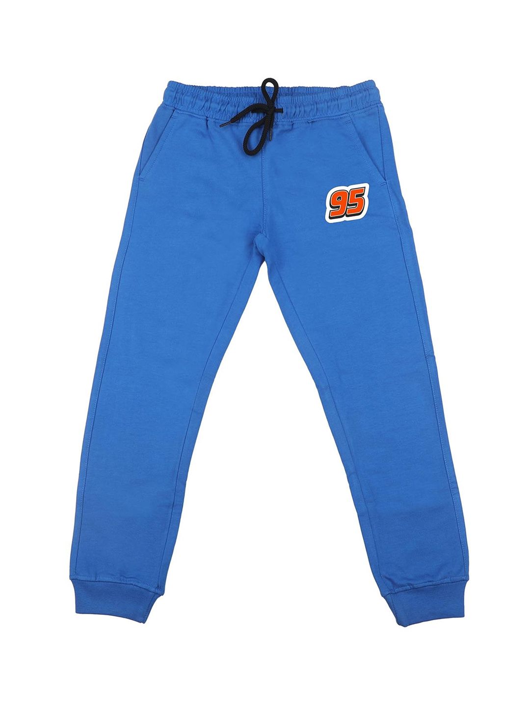 Cars Kids Blue Solid Joggers
