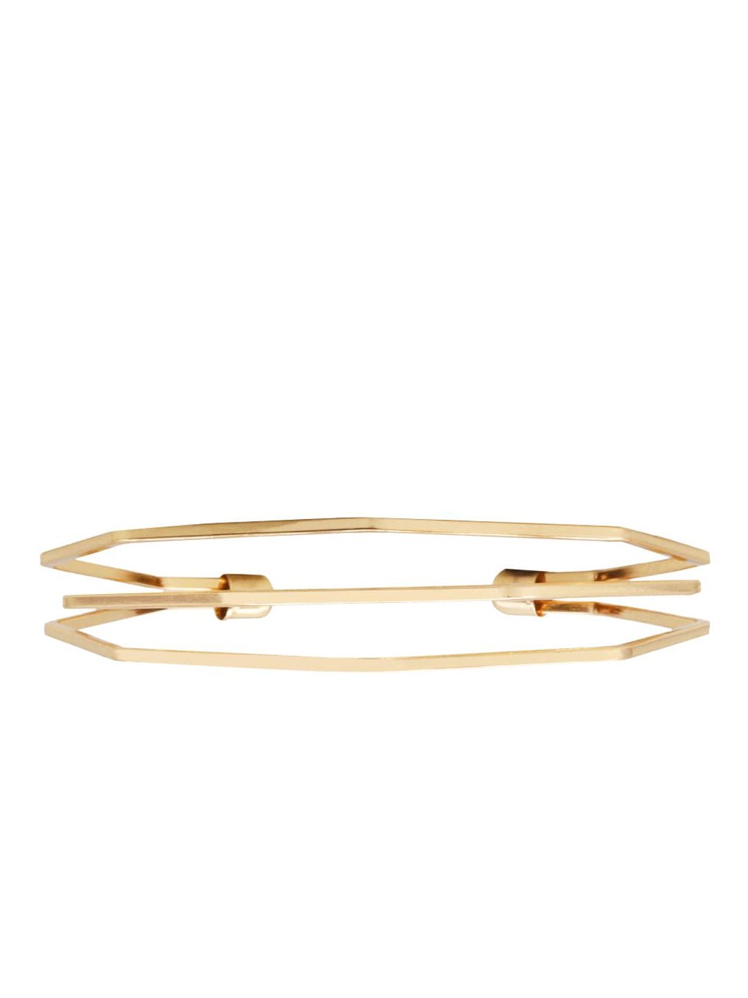 JOKER & WITCH Gold-Plated Alloy Cuff Bracelet Price in India