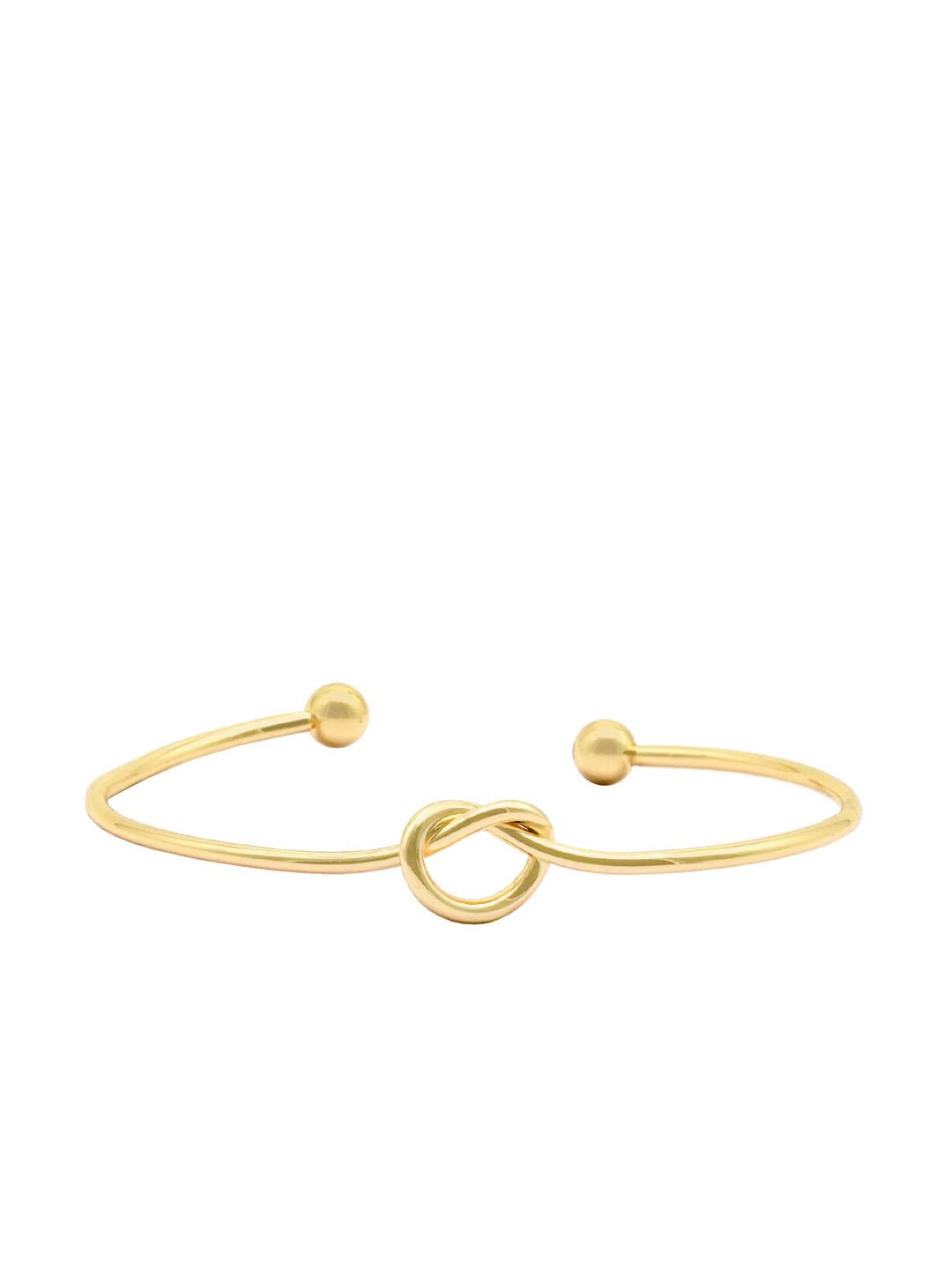 JOKER & WITCH Gold-Toned Knot Bracelet Price in India