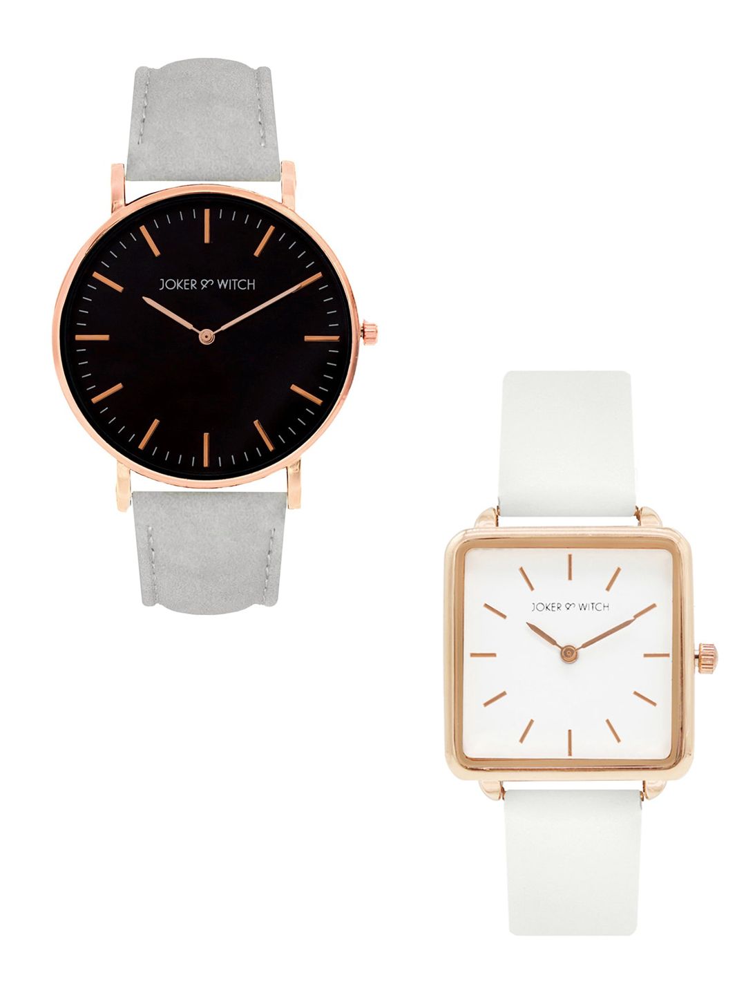 JOKER & WITCH JOKER & WITCH White Steve & Laura Couple Watches