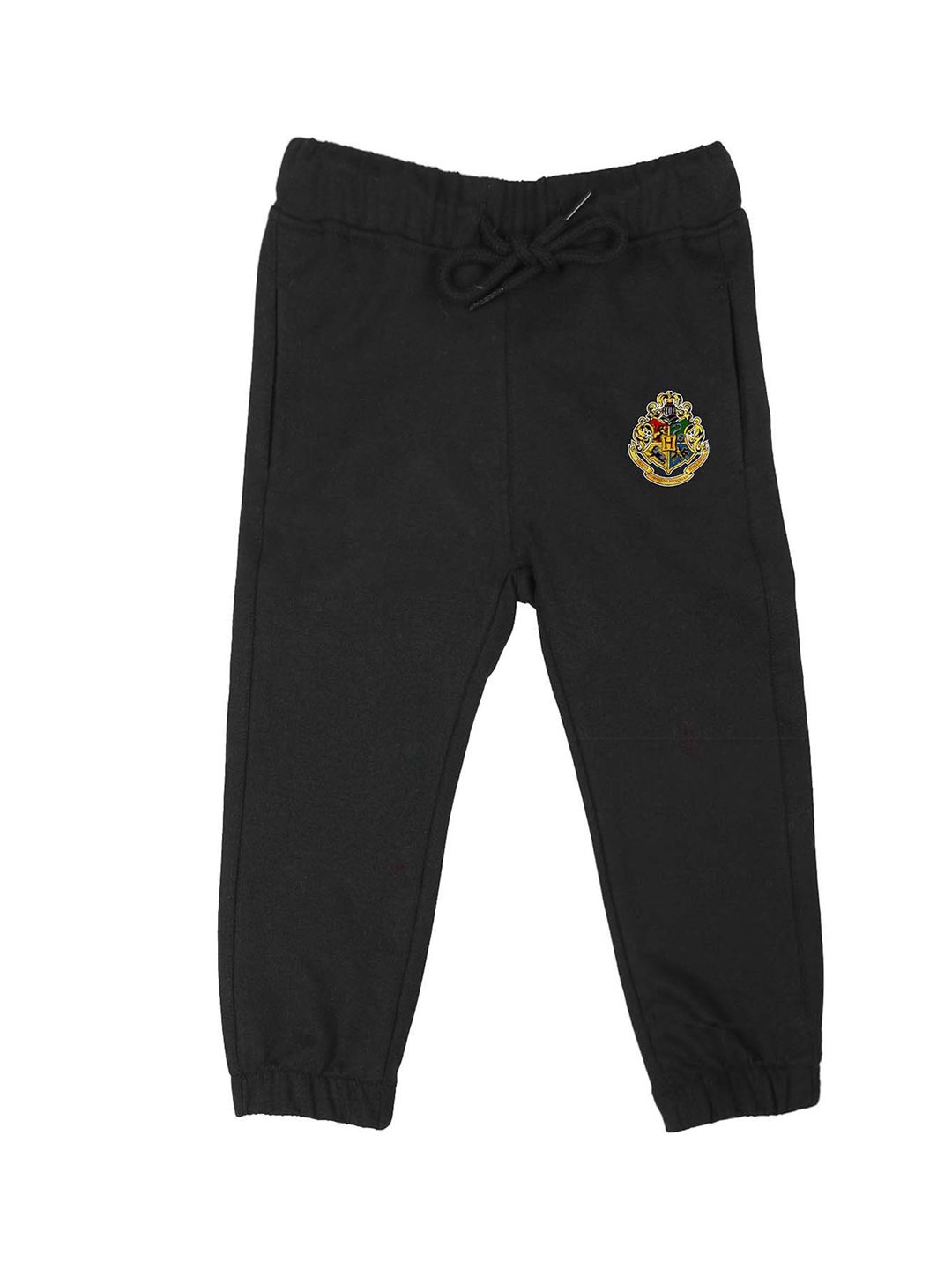 Harry Potter Boys Black Solid Joggers