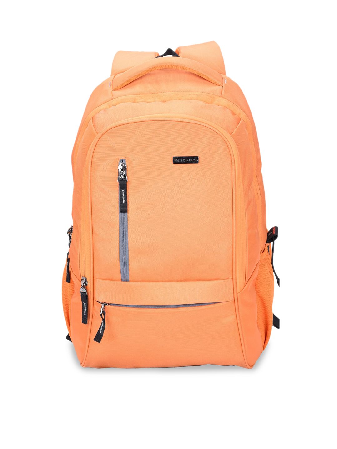 COSMUS Unisex Orange Solid Backpack Price in India