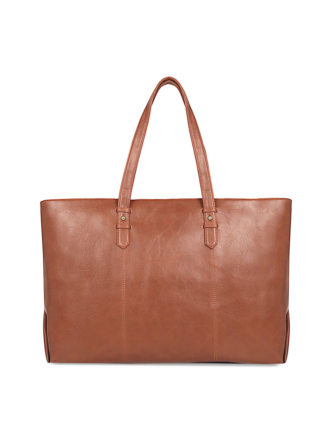 Toteteca Tan Self Design Shoulder Bag Price in India