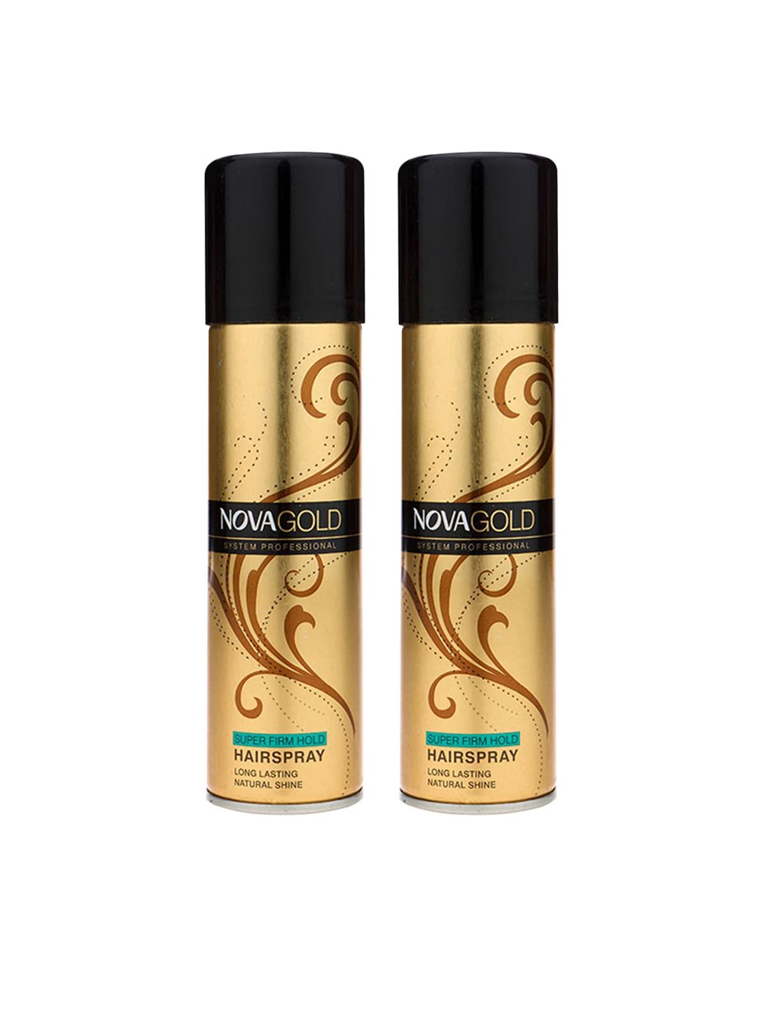 NOVA Gold Super Hold Hair Spray 200ml (Pack of 2) Price in India