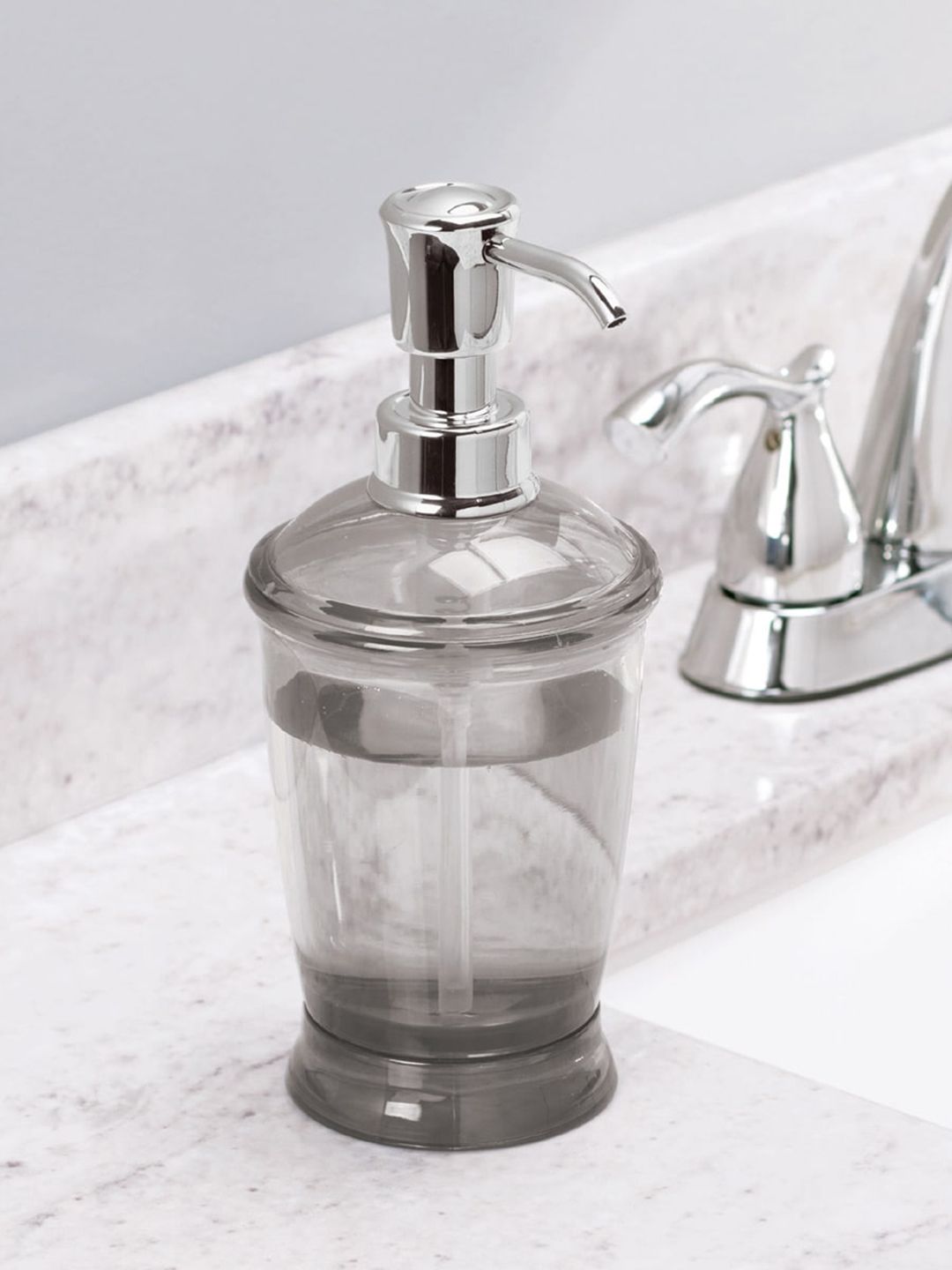 INTERDESIGN Grey Solid Franklin Sustainable Soap Dispenser Price in India