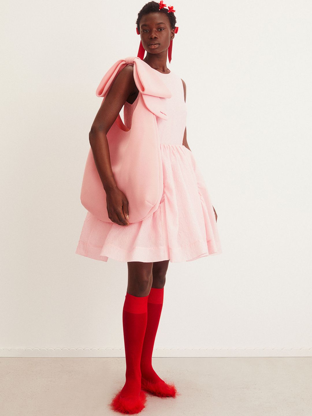 simone rocha h&m pink dress Simone Rocha X h&m Dress , A beautiful, limited