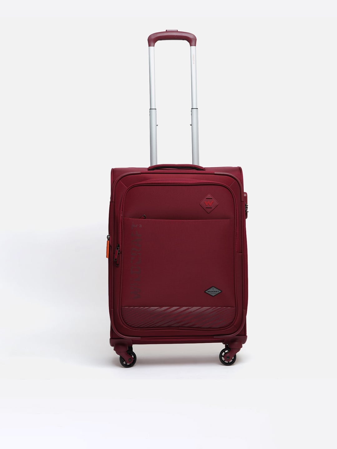 Wildcraft Red Solid Trolley Bag Price in India