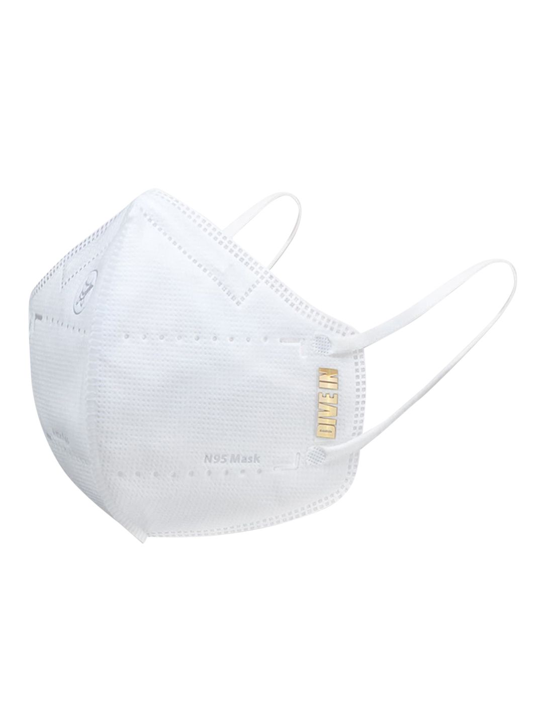 Arctic Fox Pack Of 2 White 5-Ply Respiratory N95 Masks Price in India