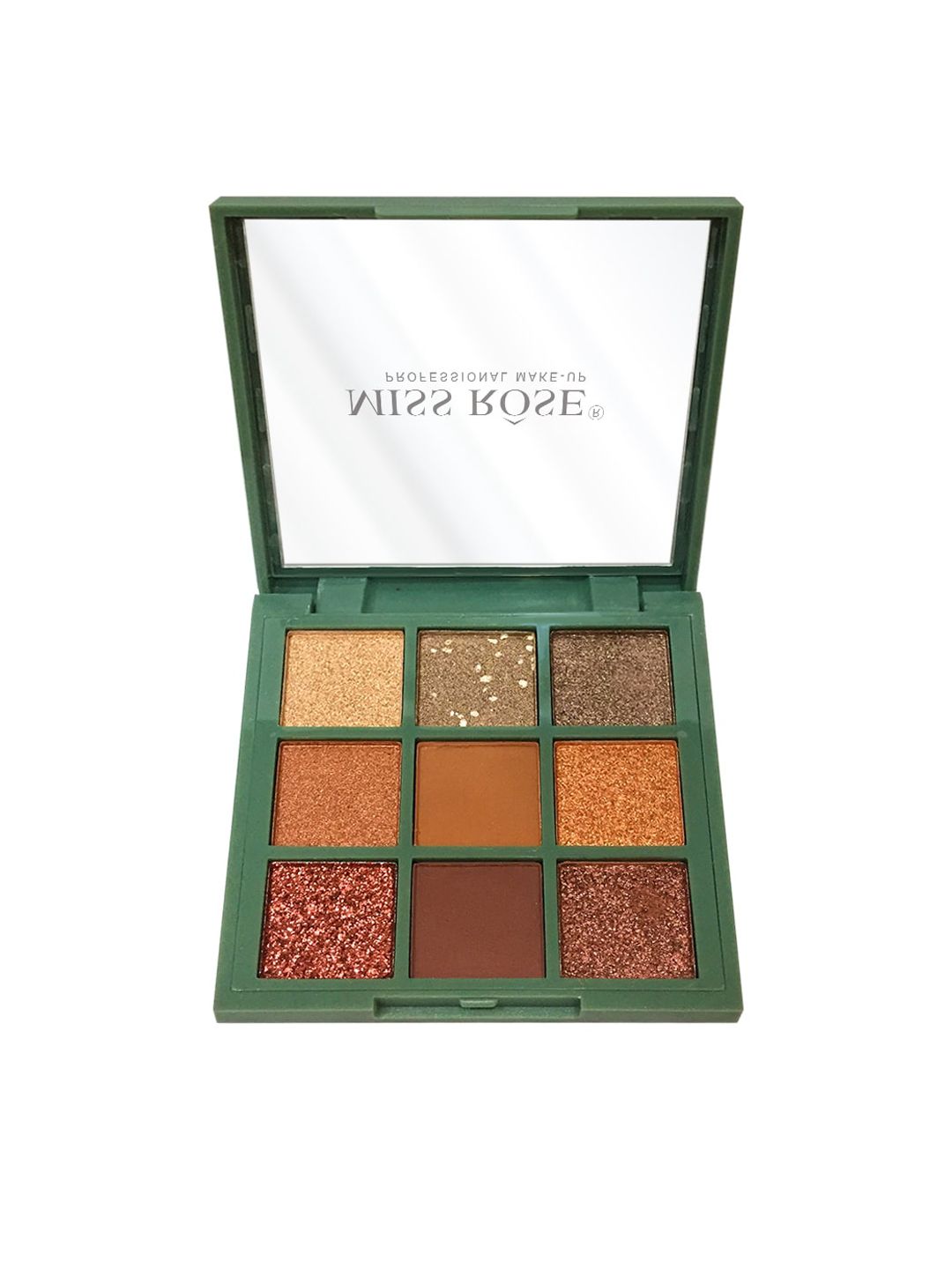 MISS ROSE 9 Color Matte & Glitter Eyeshadow Palette 7001-123 Price in India