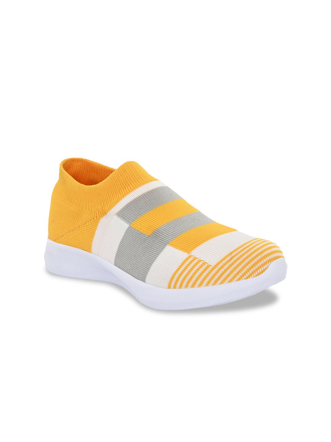 TimberWood Women Yellow Textile Walking Shoes Price in India