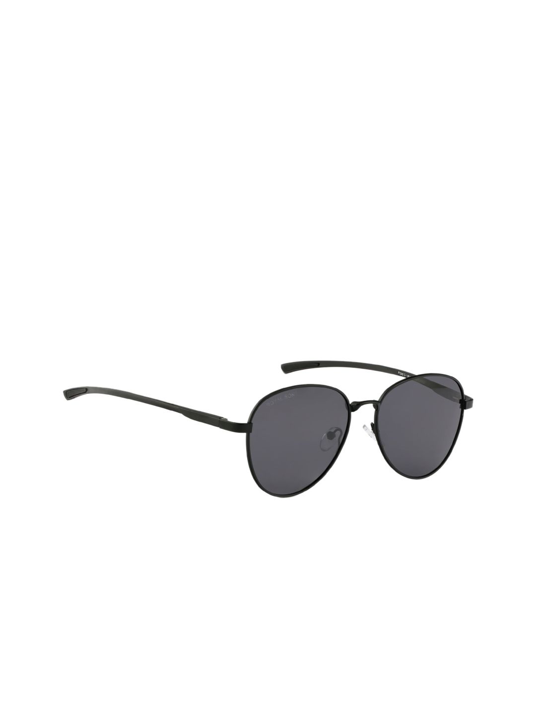 ROYAL SON Unisex Black Lens Aviator Polarized Sunglasses CHI00105-C1 Price in India