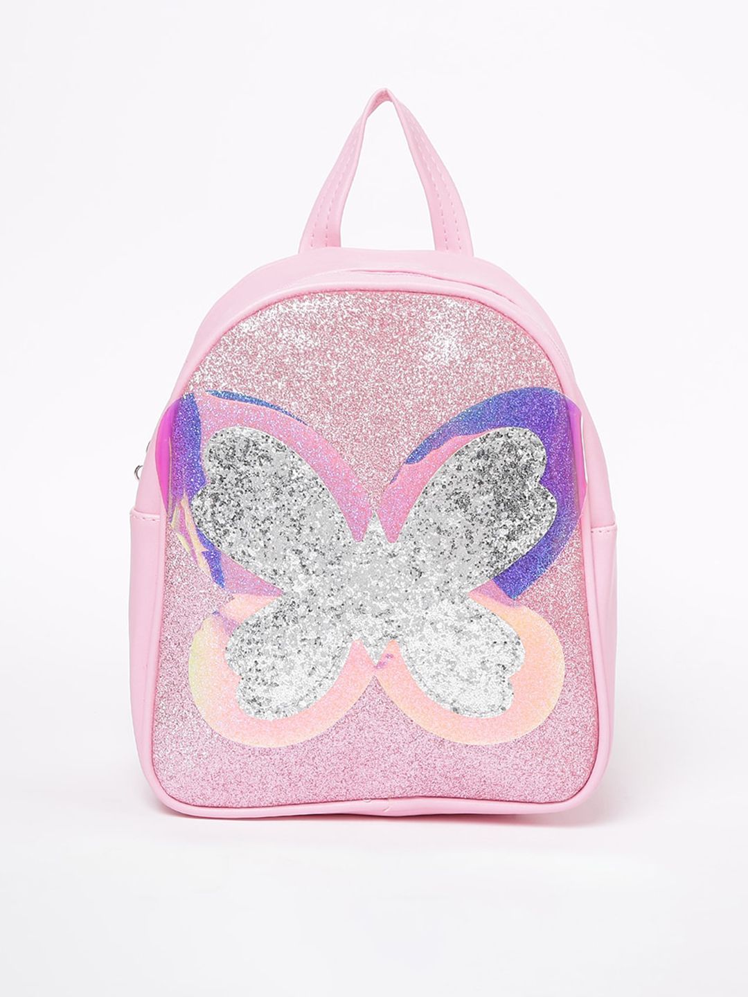 Ginger by Lifestyle Women Pink & Purple Embellished Backpacks Price in India