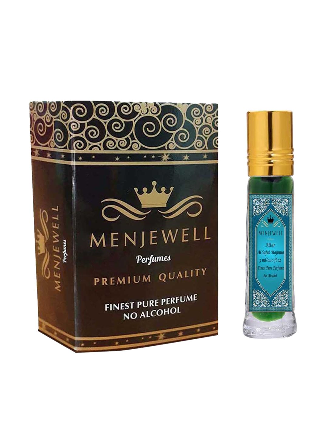 Menjewell Fragrances Al-Safal Majmua Attar For Men & Women - 3 ml Price in India