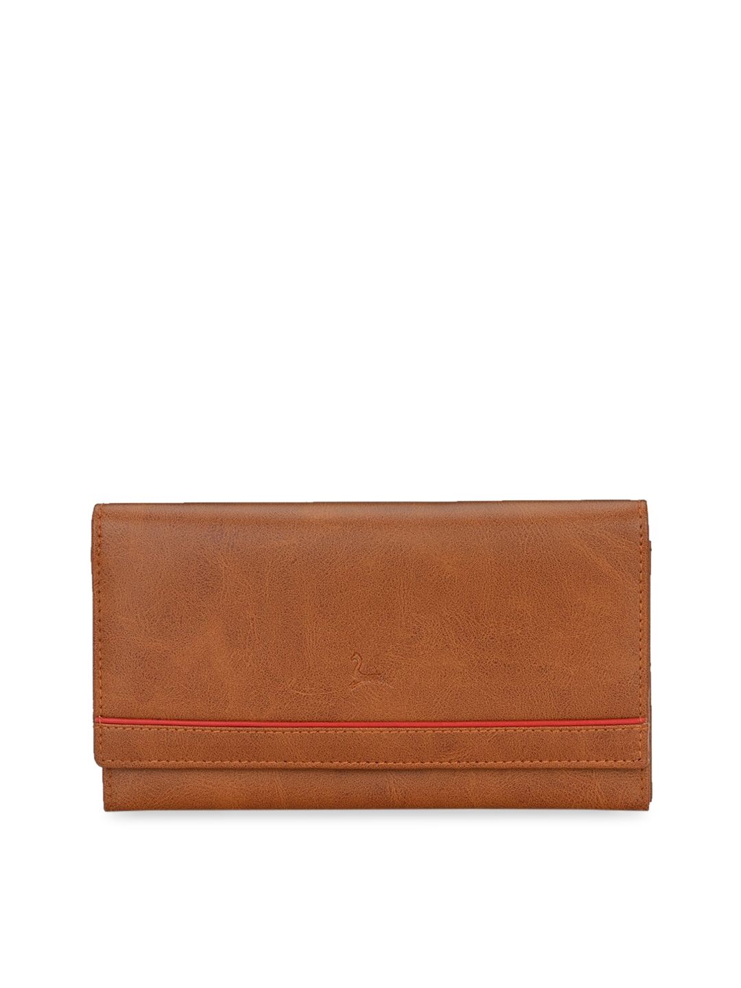 Pacific Gold Women Tan Brown Textured Envelope Price in India