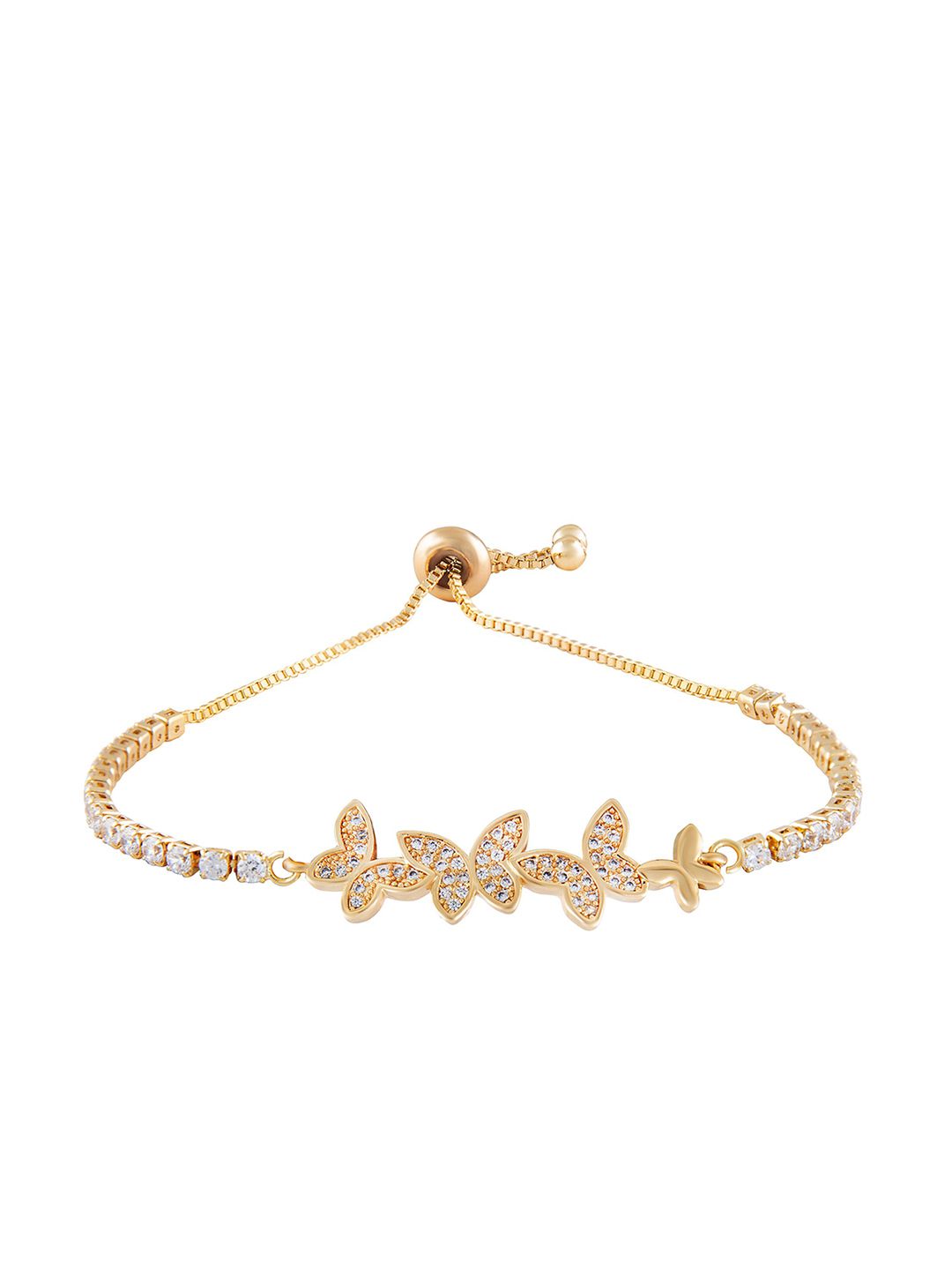 Moon Dust Gold-Toned Bracelet Price in India