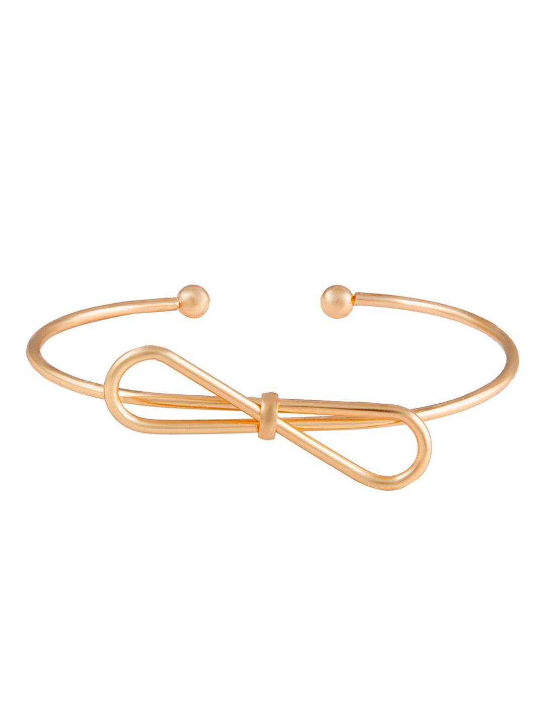 Moon Dust Rose Gold-Plated Cuff Bracelet Price in India