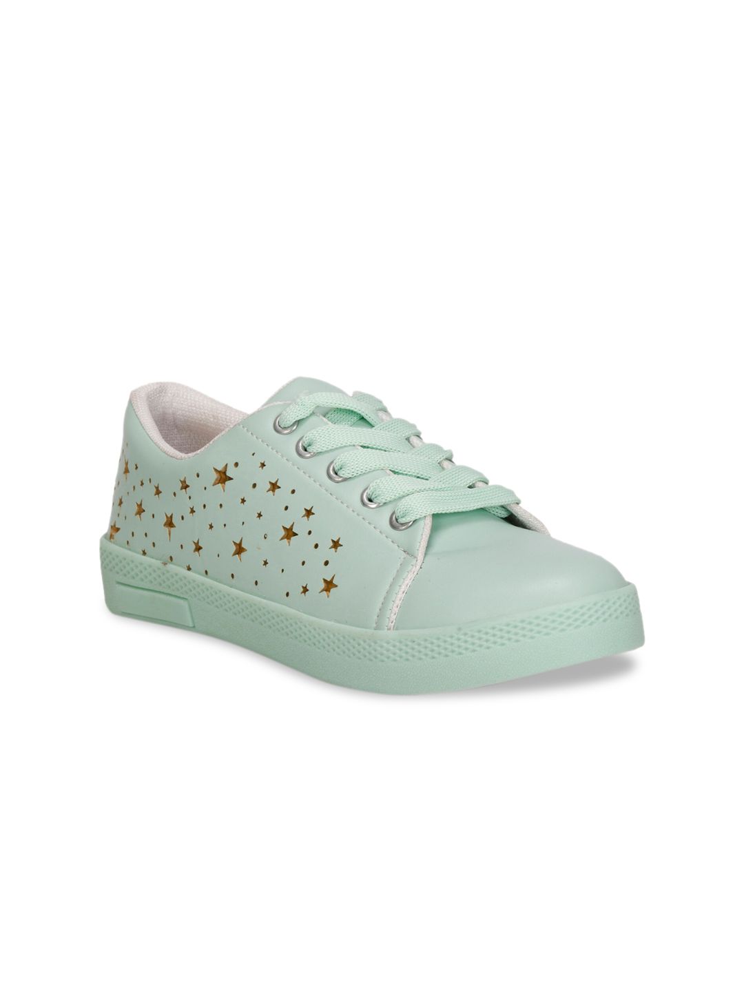 Denill Women Sea Green Solid Sneakers Price in India