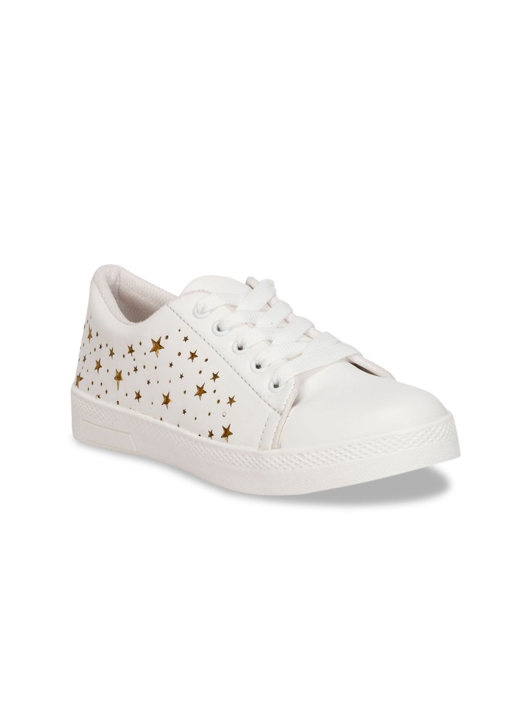 Denill Women White Printed Sneakers Price in India