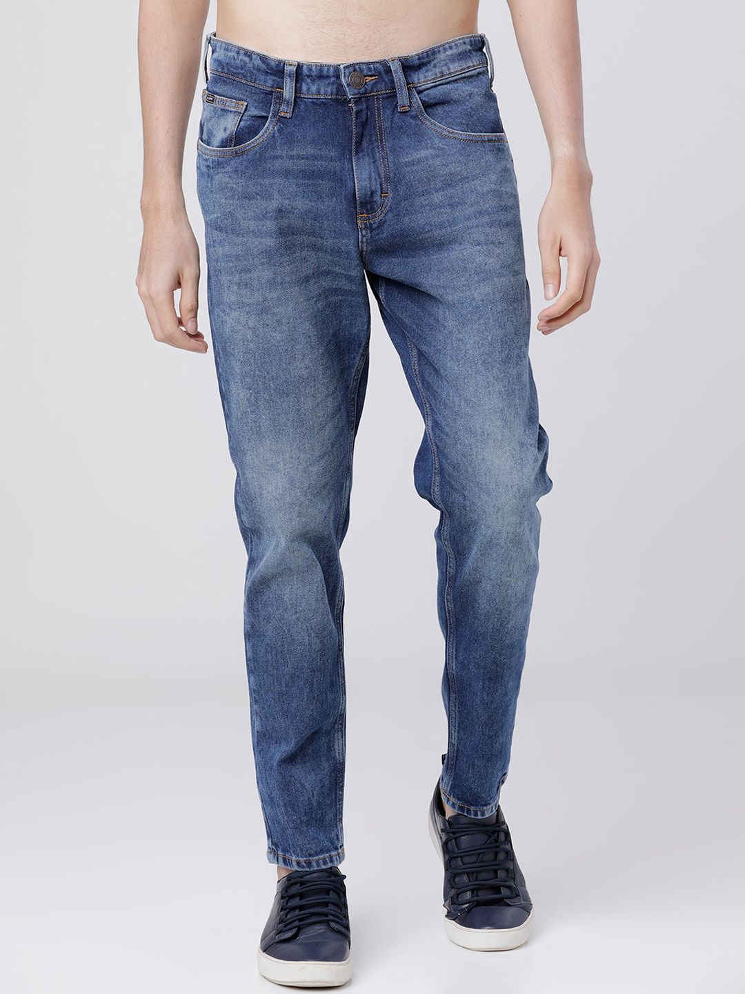 HIGHLANDER Men Blue Tapered Fit Jeans