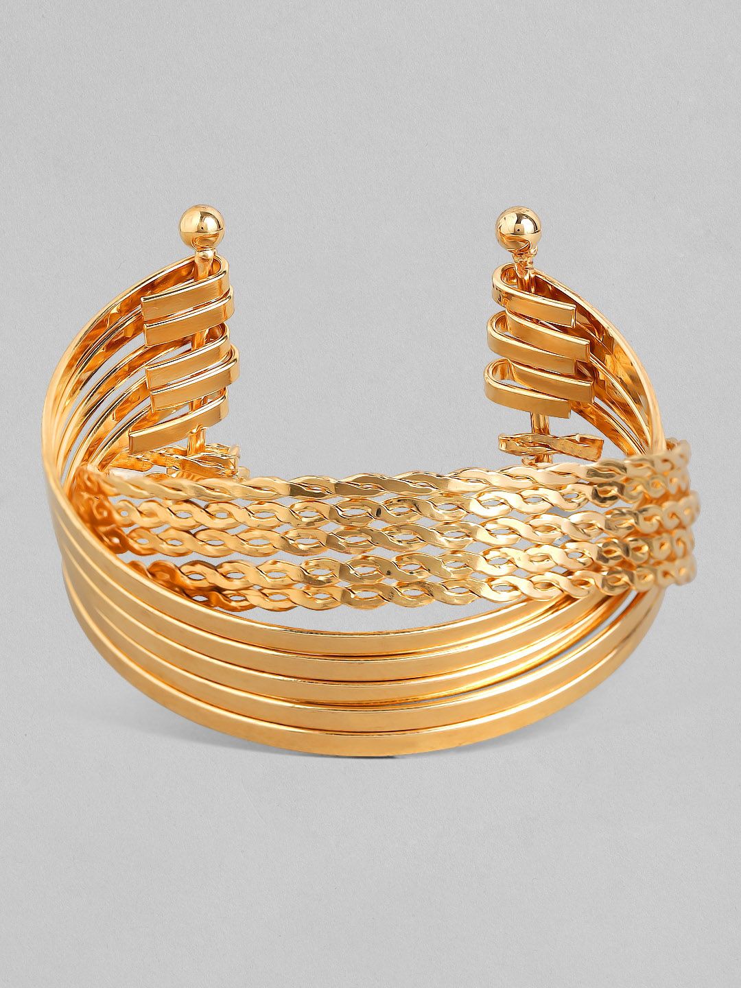TOKYO TALKIES X rubans FASHION ACCESSORIES Gold-Toned Bracelet Price in India