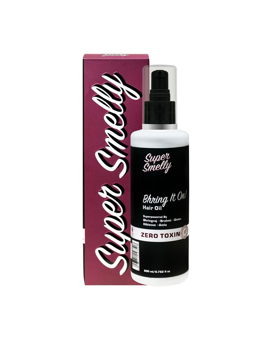 Super Smelly Unisex Bhring it on hair oil 200 ml Price in India