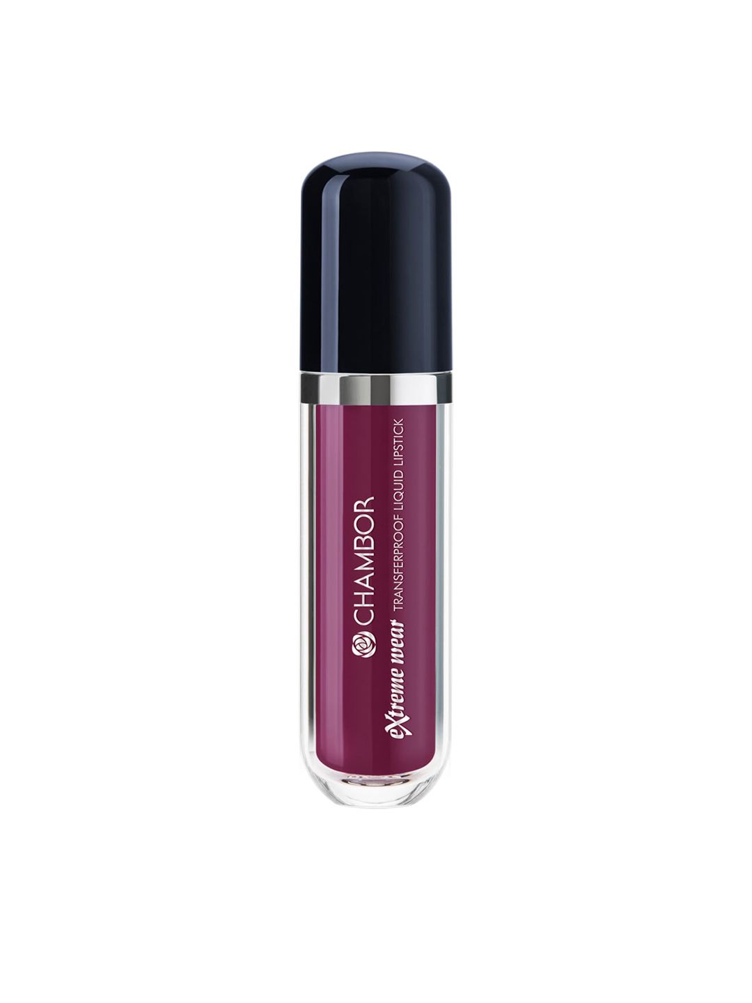 CHAMBOR Extreme Wear Transferproof Liquid Lipstick PURPLE HAZE #409 6 ml Price in India