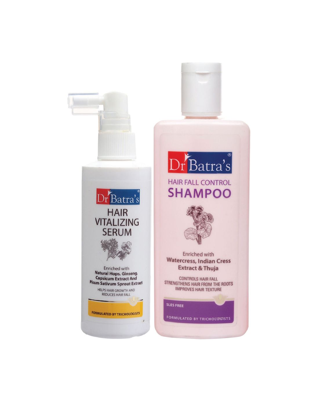 Dr Batra's Hair Vitalizing Serum & Hairfall Control Shampoo Price in India