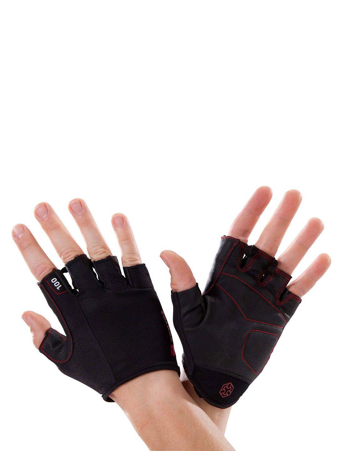 Domyos By Decathlon Black Solid Weight Training Gym Gloves Price in India