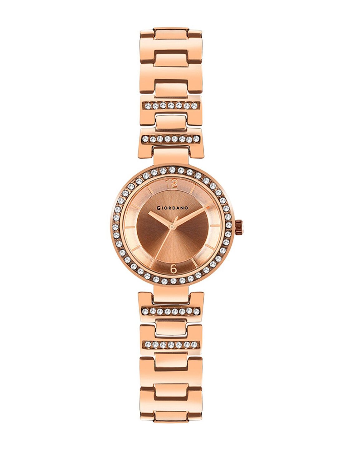 GIORDANO Women Rose Gold Analogue Watch GD4051-33 Price in India