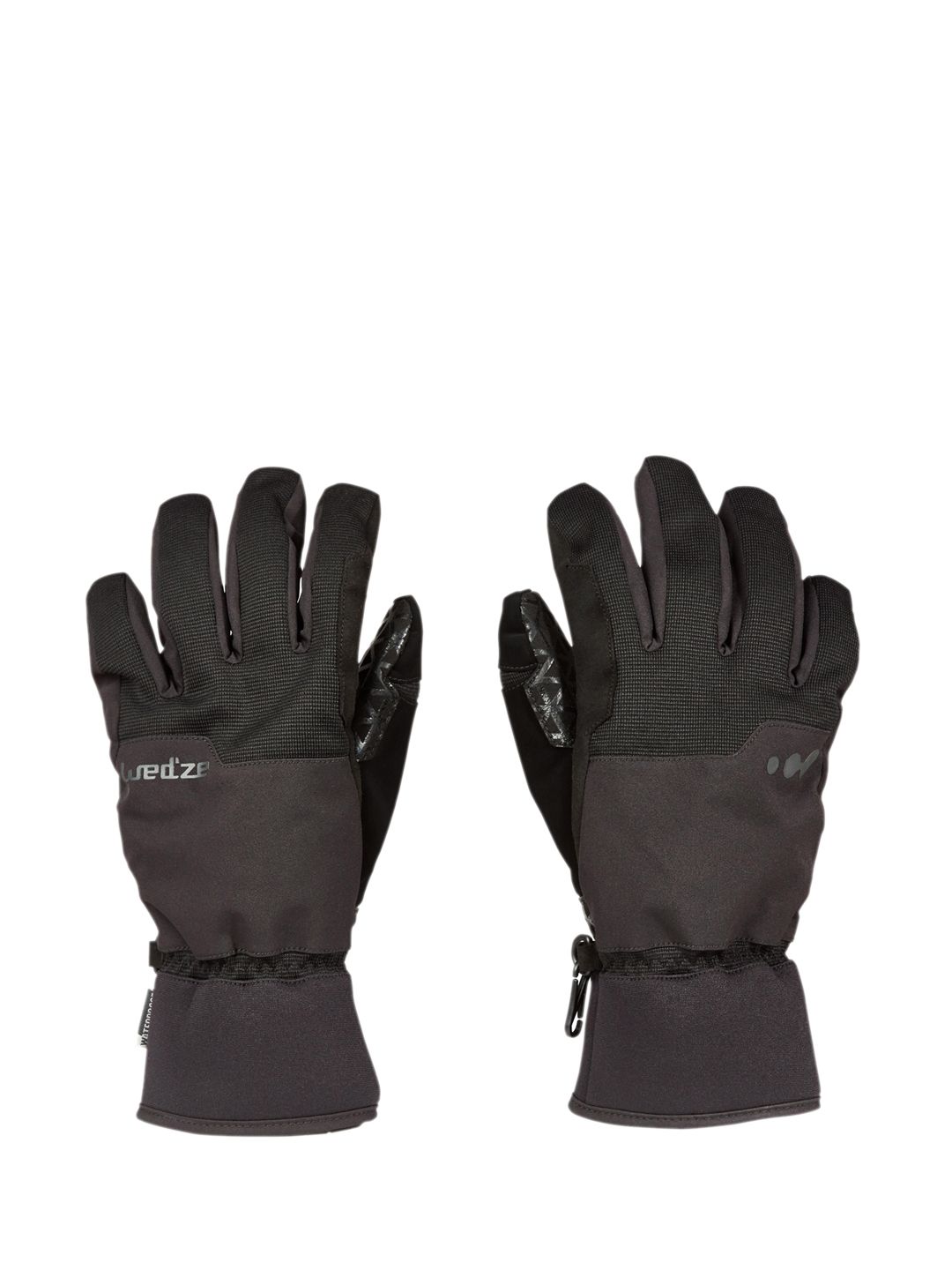 WEDZE By Decathlon Unisex Black Waterproof Gloves Price in India
