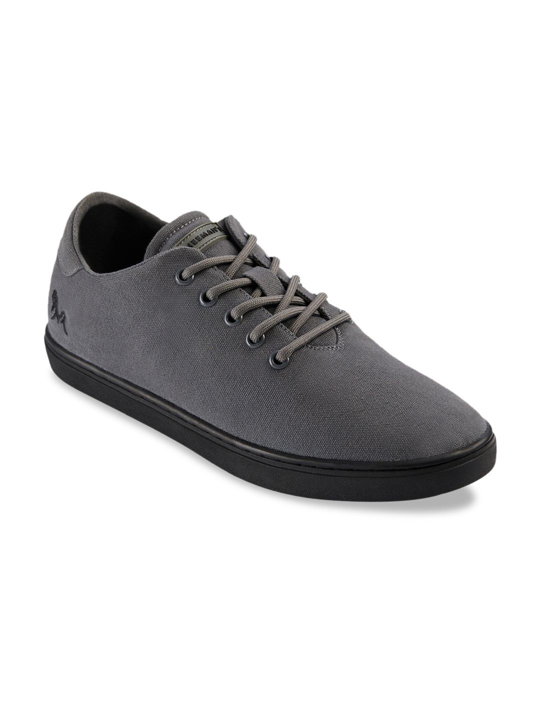 NEEMANS Unisex Grey Cotton Classic Sneakers Price in India