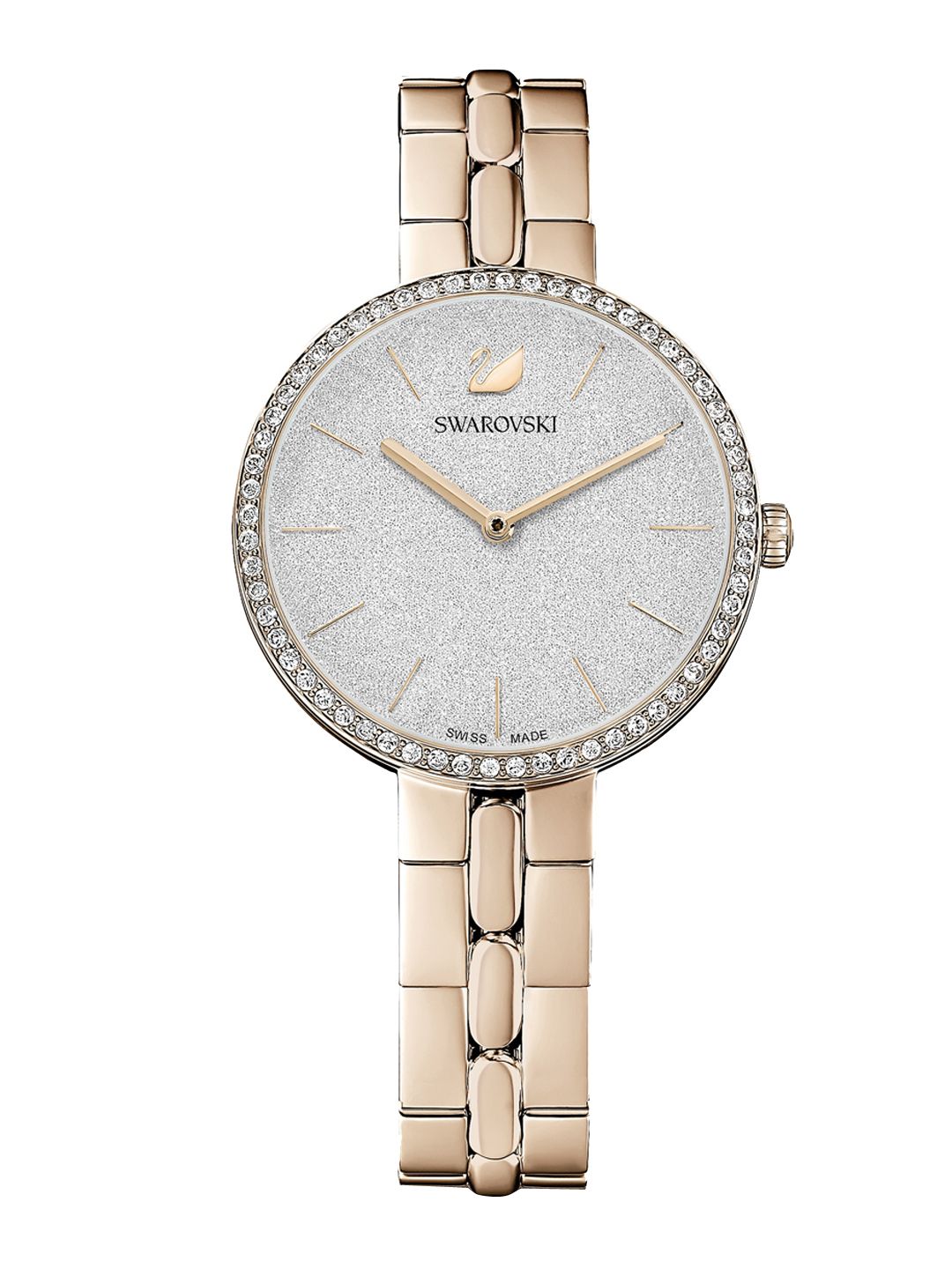 SWAROVSKI Women Gold-Toned Analogue Watch 5517794 Price in India