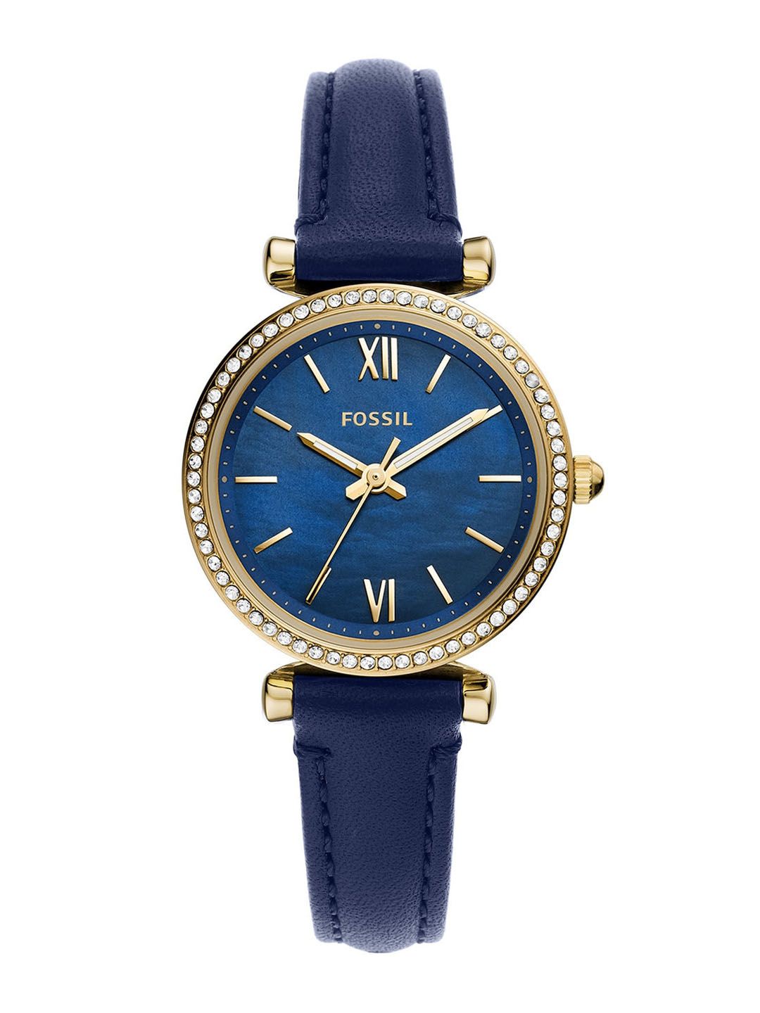 Fossil Women Blue Analogue Watch ES5017 Price in India