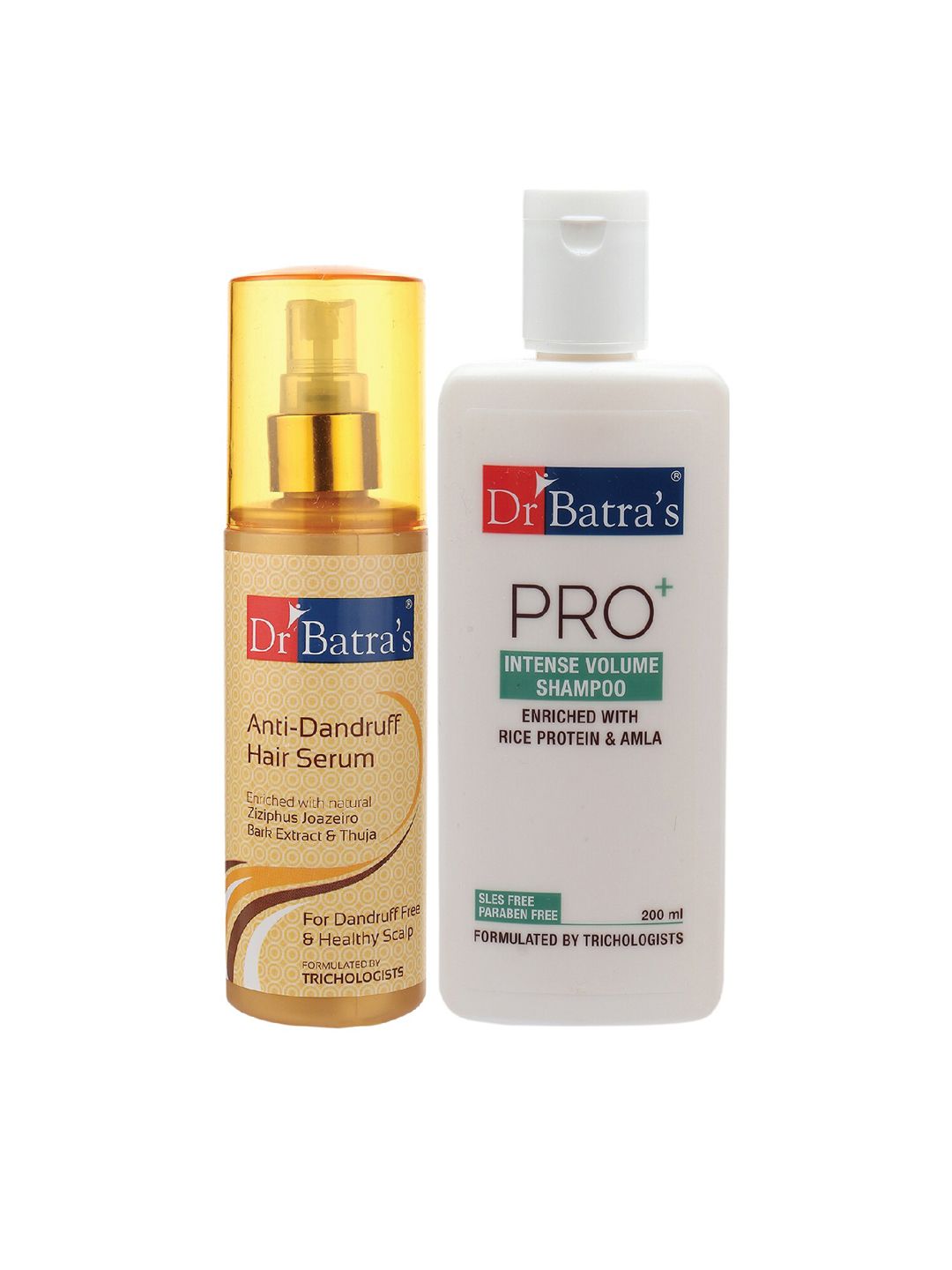 Dr Batra's Anti Dandruff Hair Serum & Pro+ Intense Volume Shampoo Price in India
