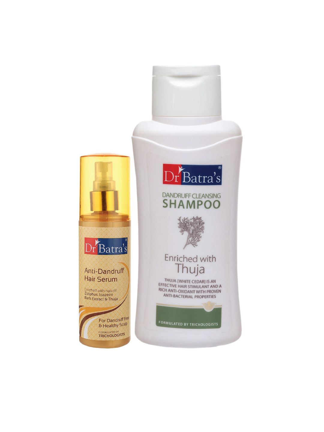Dr Batra's Set of 2 Anti Dandruff Hair Serum & Dandruff Cleansing Shampoo Price in India